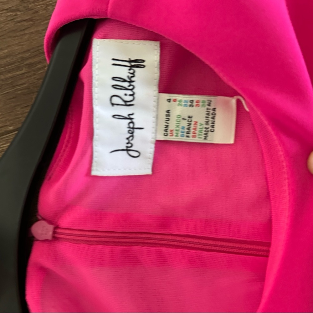 Joseph Ribkoff Fuchsia Dress - Picture 5 of 5